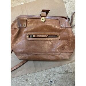 BOC Born Cronton Crossbody Vegan Leather Purse Multiple Pockets Tan Brown